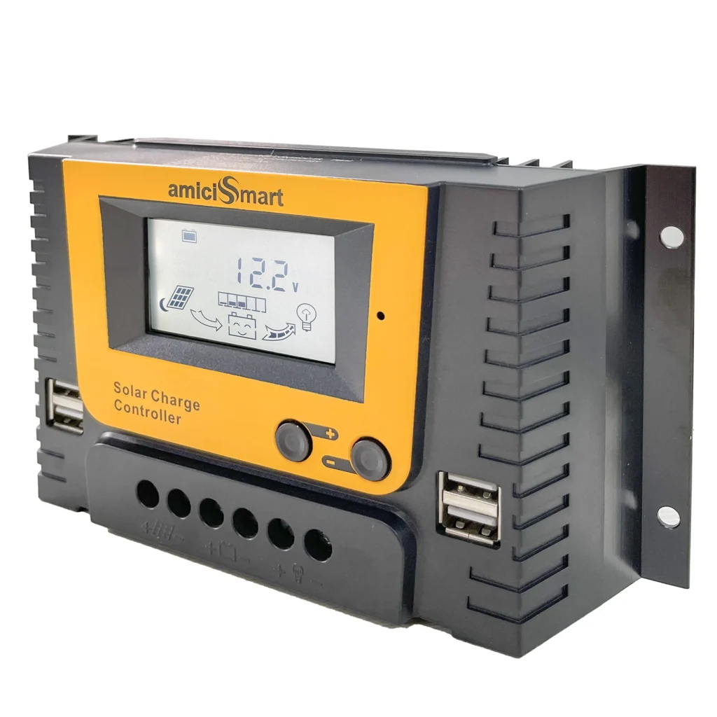amiciSmart Solar Charge Controller 40A, 4‑Stage Intelligent Lithium Battery Regulator – पूरी समीक्षा और खरीद मार्गदर्शिका 2 2
