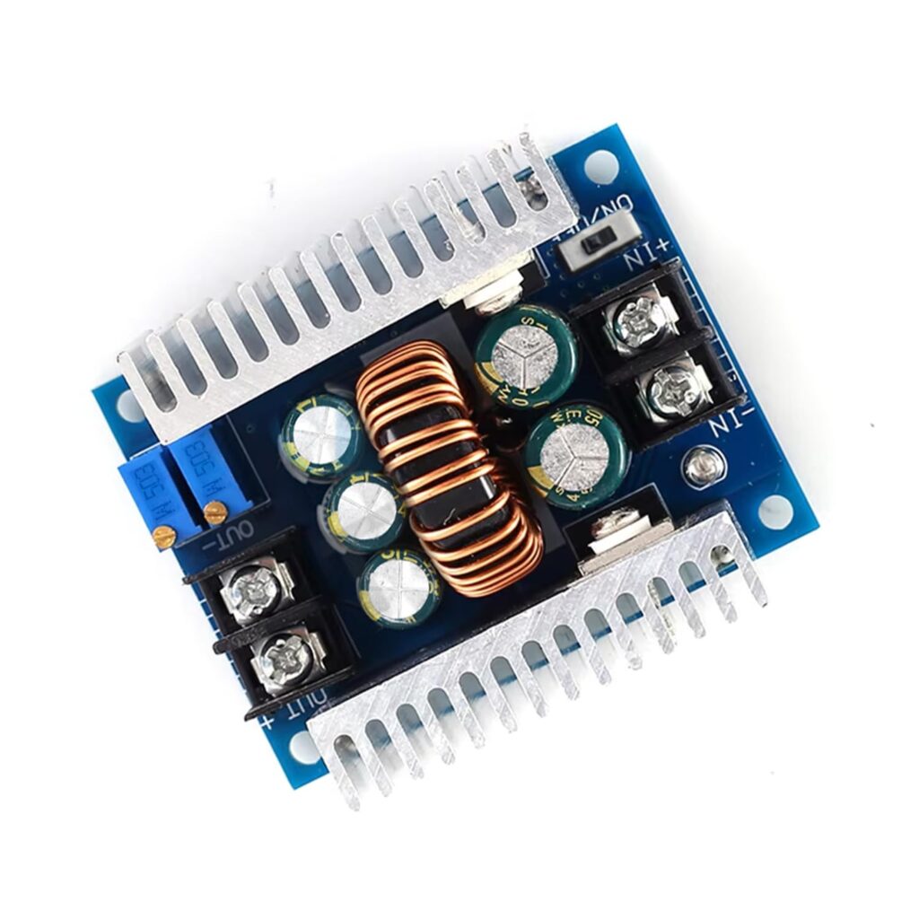 amiciSolar 300W 20A DC-DC Buck Converter – पावरफुल, एडजस्टेबल और हाई-एफिशिएंसी मॉड्यूल 2 2 3